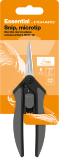 FISKARS Gartenschere Snip Microtip für Blumen & Pflanzen,